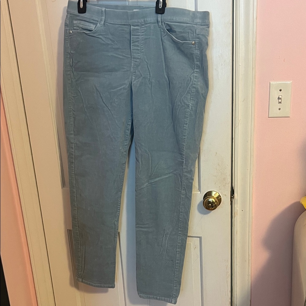 J. Jill Light Blue Straight Leg Pants